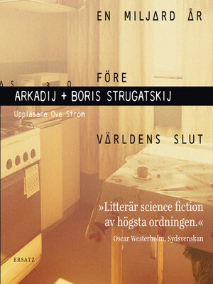 cover image of En miljard år före världens slut